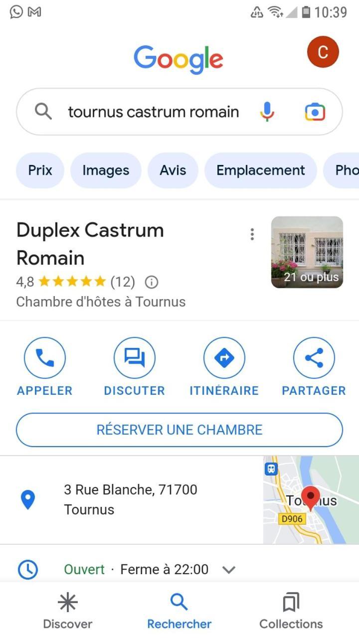Tournus Castrum Romain - Duplex 54 M2 - 3 Etoiles - Petit Box Velo - 5Mn Autoroute 客房 照片